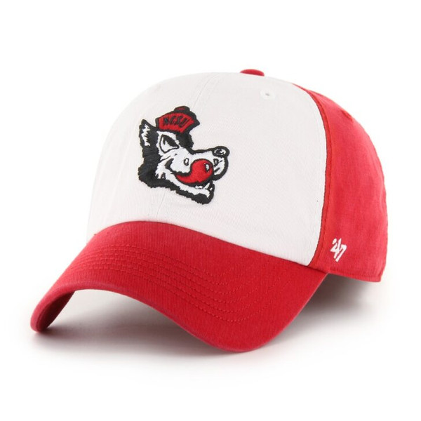Red/White Fitted Freshman Hat - Vau